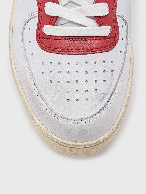 MI BASKET ROW sports shoes with contrasting inserts - 4