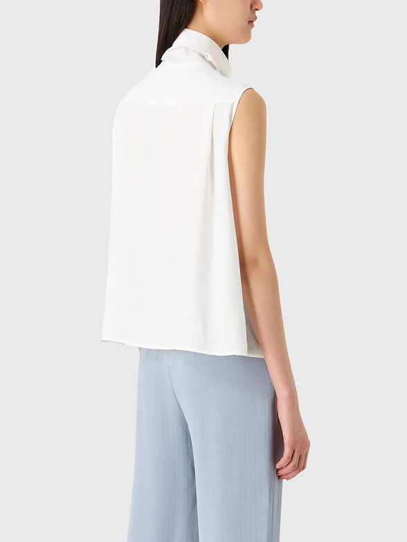 White sleeveless shirt  - 3