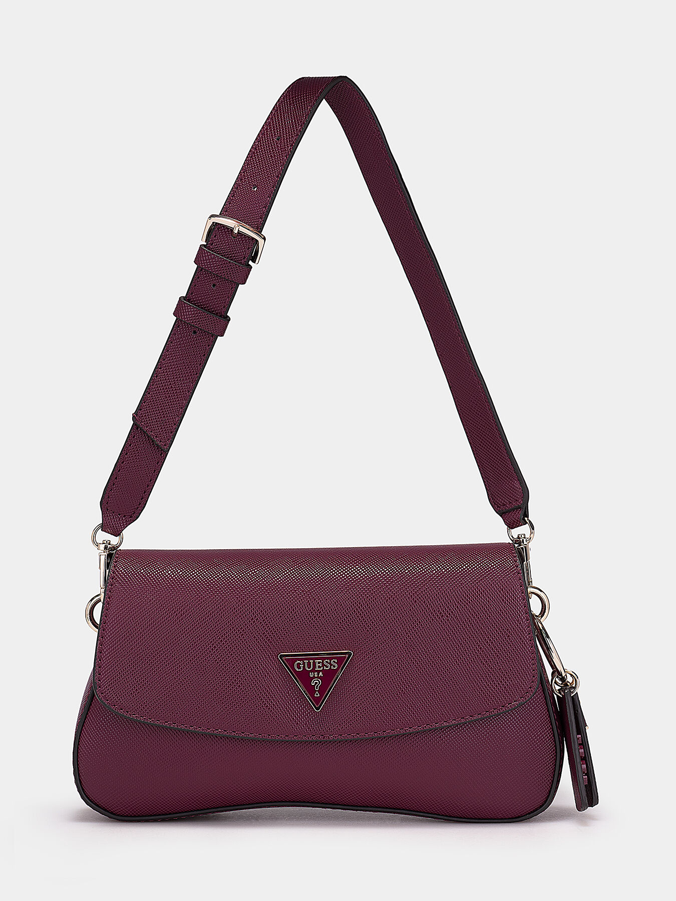 Guess bordeaux handbag hot sale