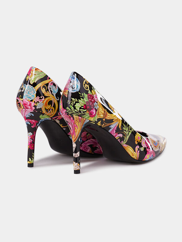 CHLOE High heels with colorful print - 2