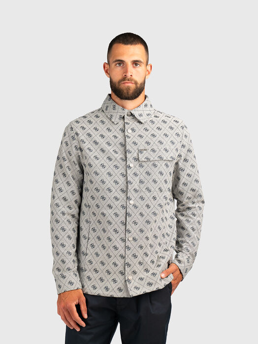 Shaket with monogram print