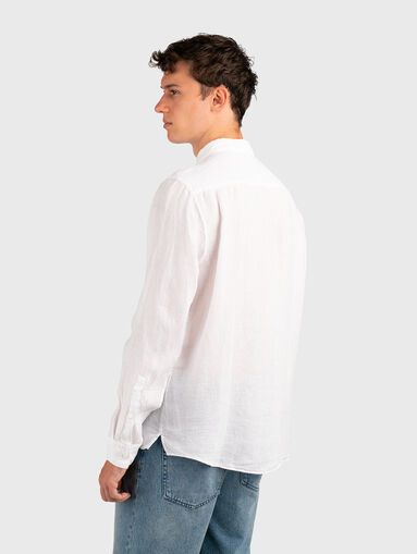 ERMANN long sleeved linen shirt - 3