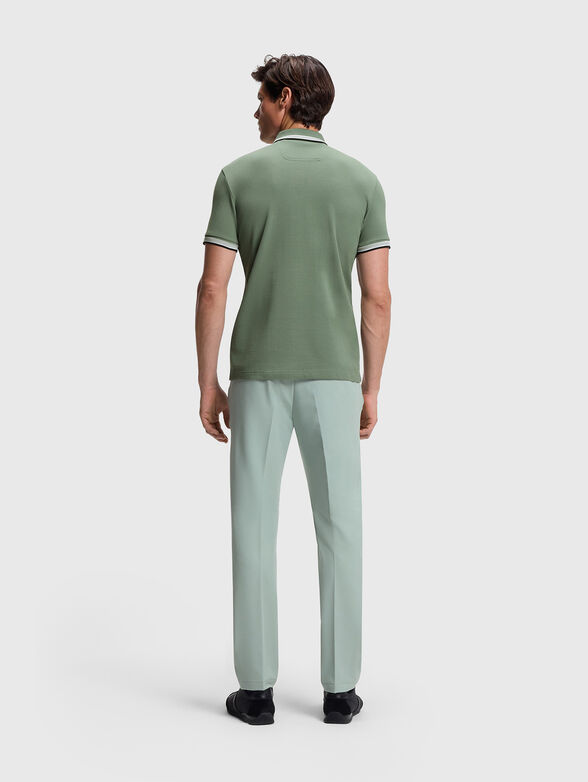 PADDY short sleeved polo shirt in ecru - 3