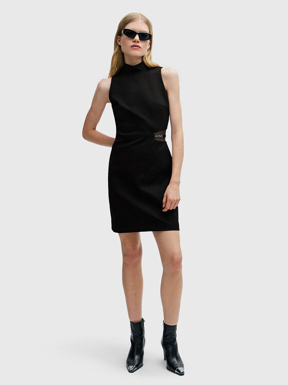 KIRINE black mini dress - 1