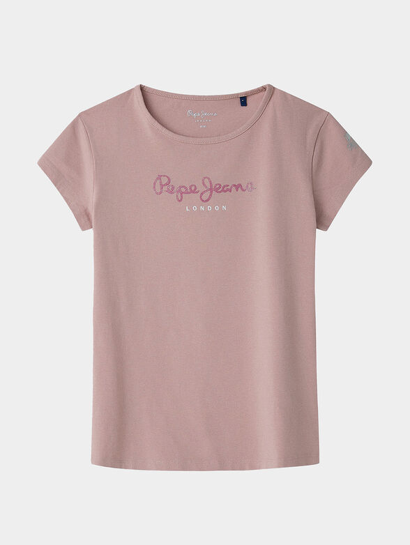 T-shirt HANA with glitter logo - 1