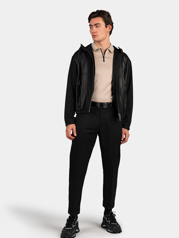 Beige polo shirt - 2