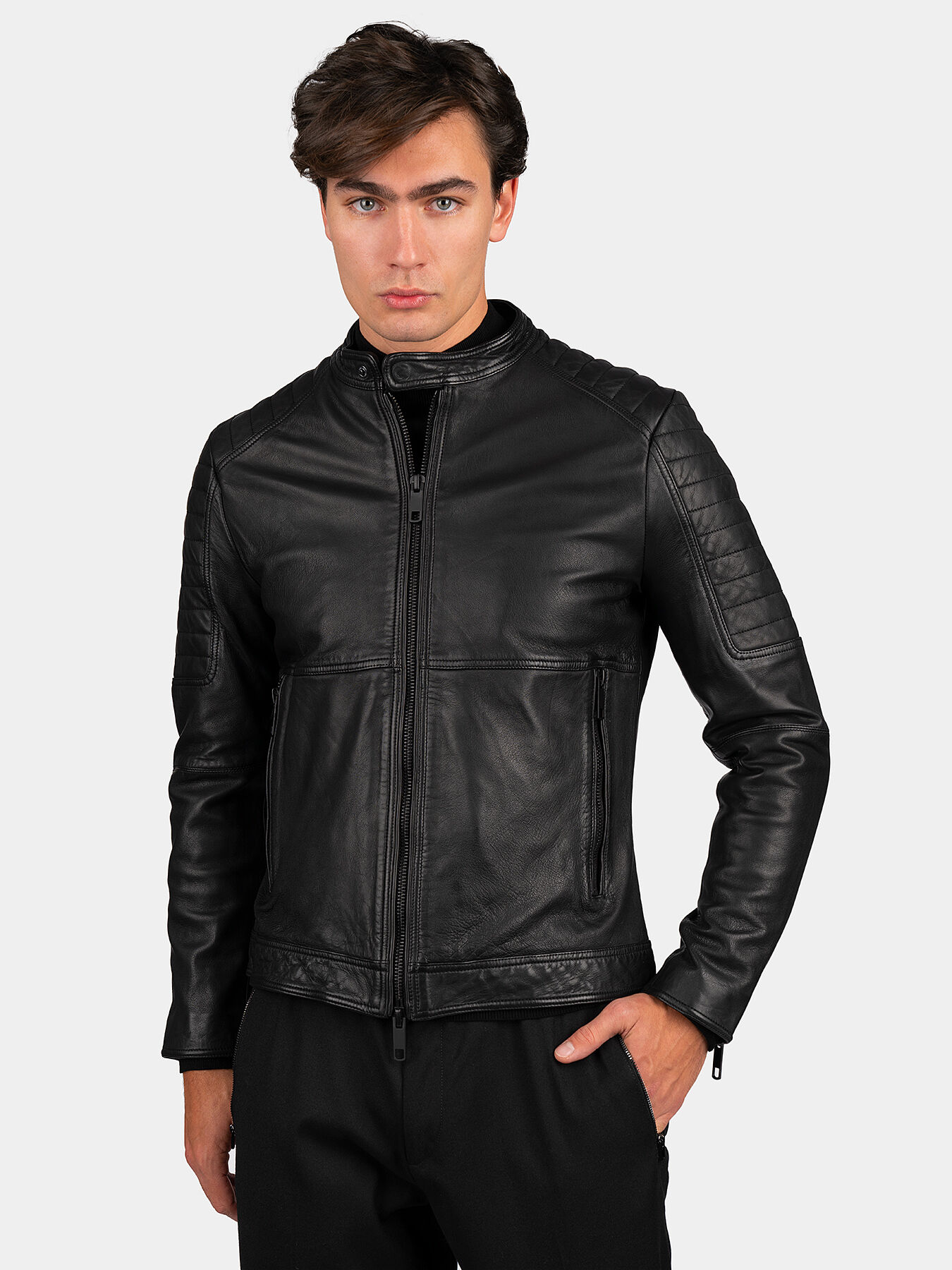Lamb leather jacket brand ANTONY MORATO Globalbrandsstore en