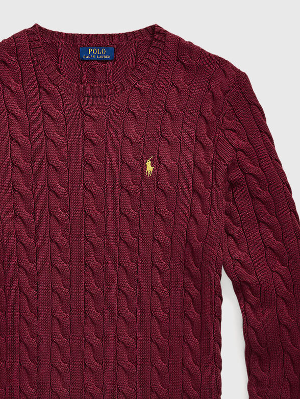 DRIVER round neck sweater - 2