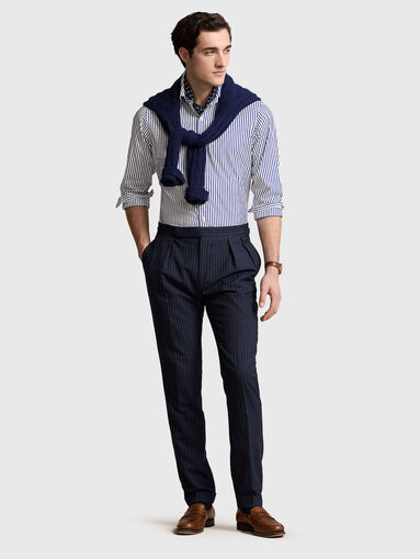 Cotton striped shirt - 5