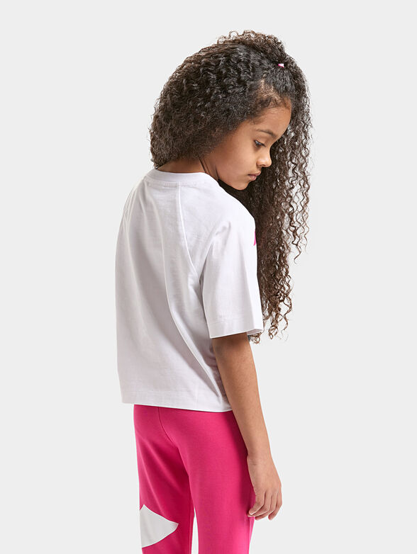 Cotton T-shirt with print - 3