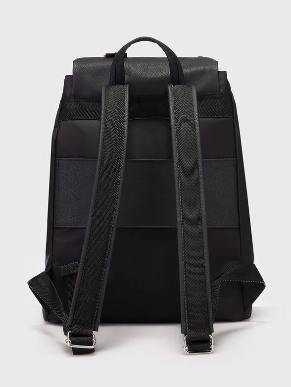 Backpack with accent pockets and logo - 1