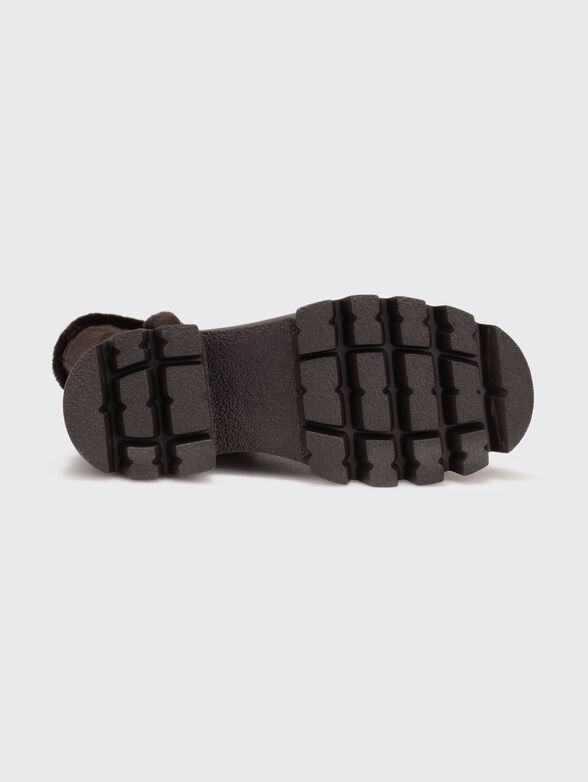 SAPPORO 5 leather anckle boots - 5