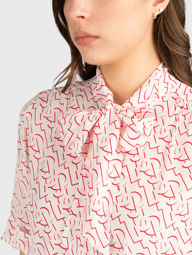Shirt with logo print - 4