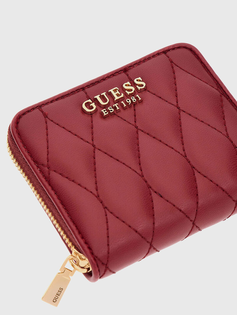 VALLA wallet with quilted effect - 3