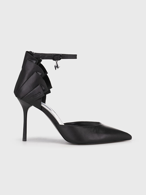 SARABANDE leather heeled shoes - 1