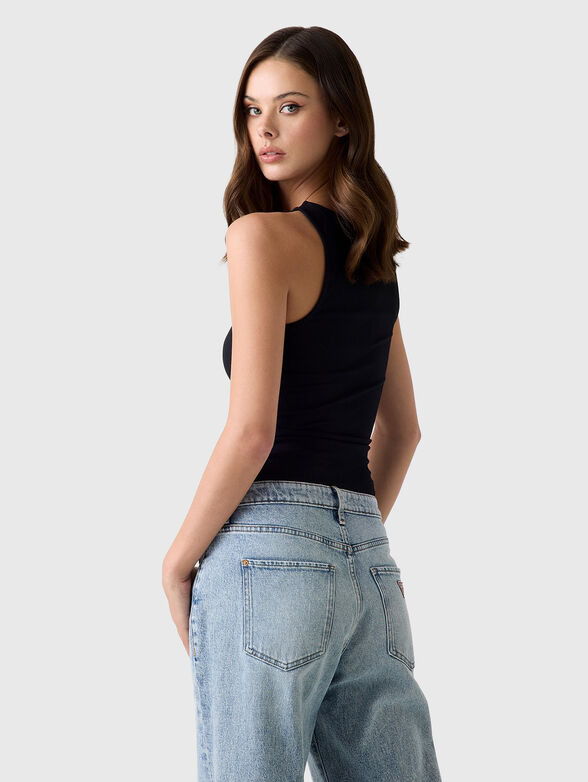 Ribbed top with logo detail - 3