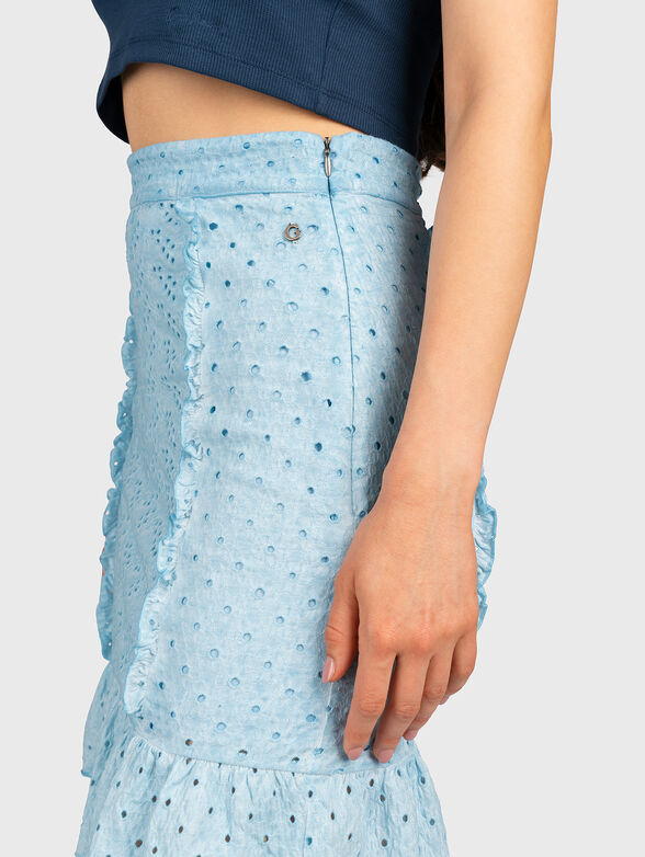 AINI mini skirt with embroidery - 3