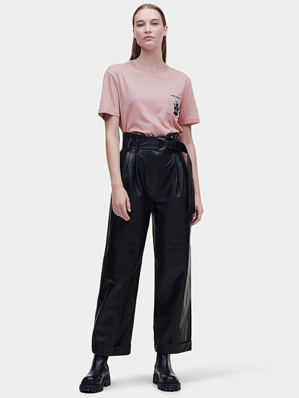 T-shirt with pocket Ikonik Karlimal - 1