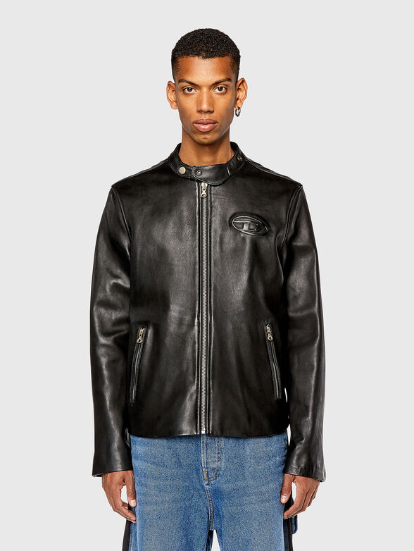 L-METALO leather jacket  - 1