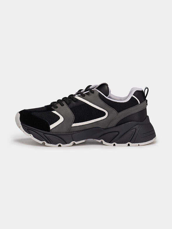 STANDOUT sneakers in beige and black - 4