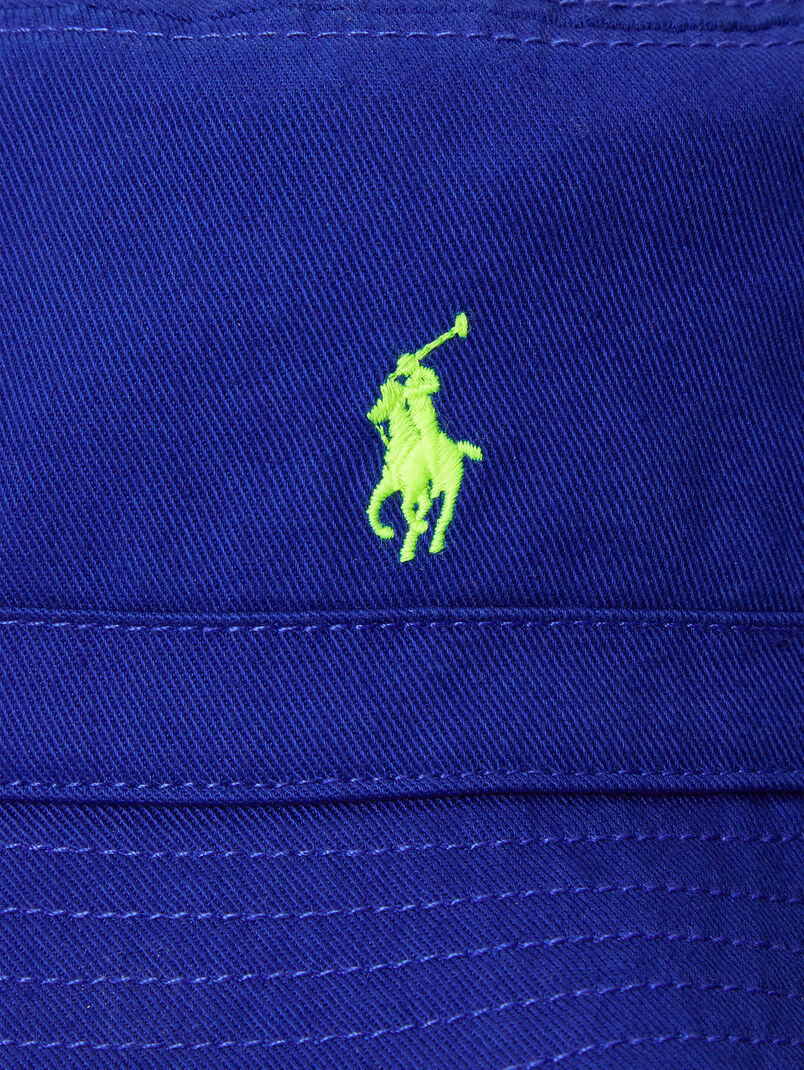 Bucket hat with logo embroidery - 3