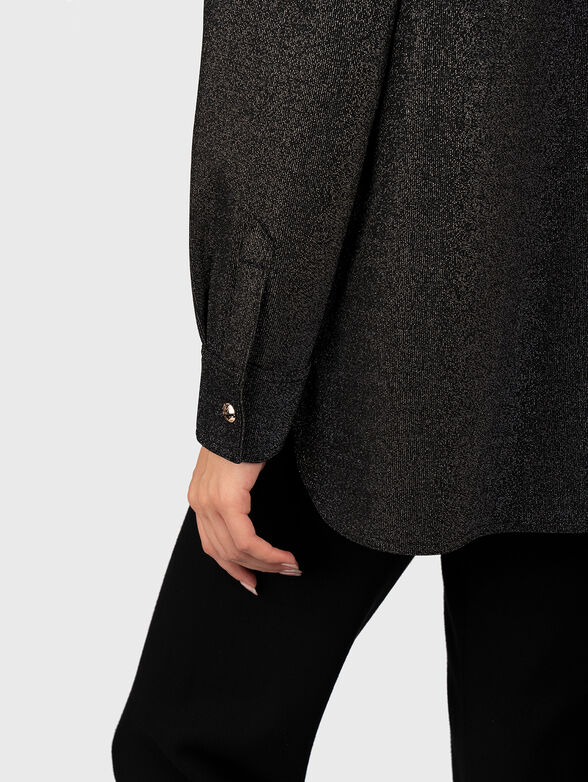 Jacket with lurex threads - 6