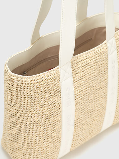 Bag with knitted texture - 4