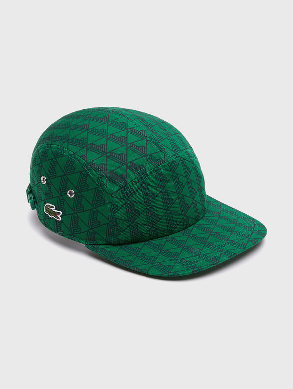 Unisex cap with monogram print​ - 1