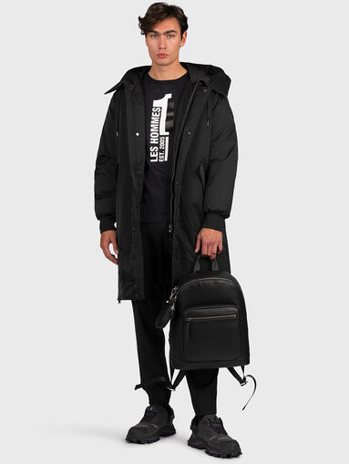 T-shirt with logo print and metal detail - 5