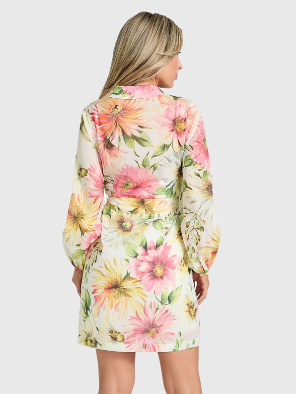 FAITH long sleeve mini dress - 1