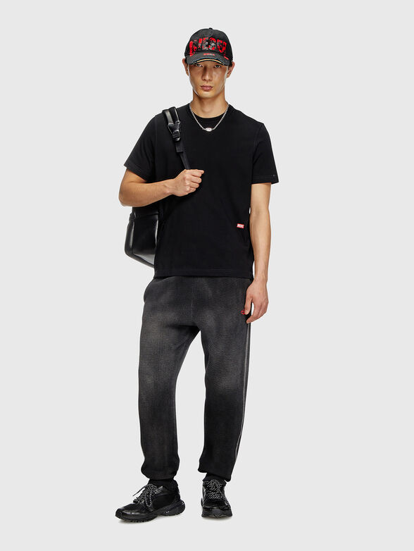 Cotton T-shirt with logo print - 2