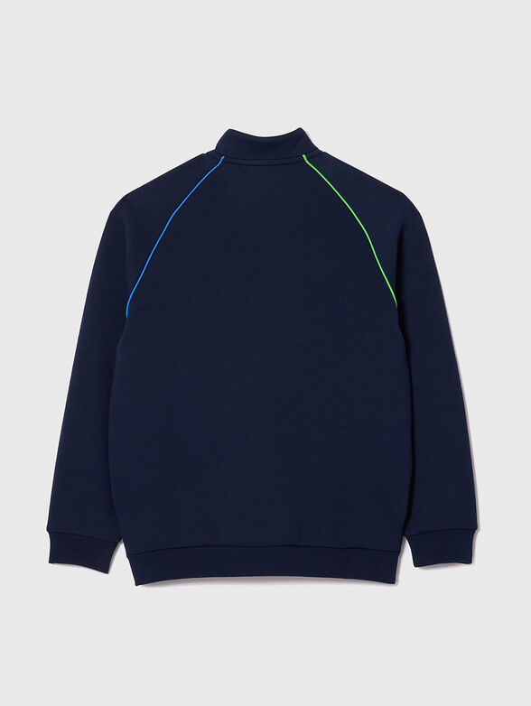 Sweatshirt with contrasting stripes - 2