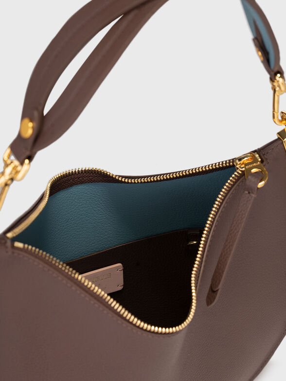 Leather bag with logo - 6