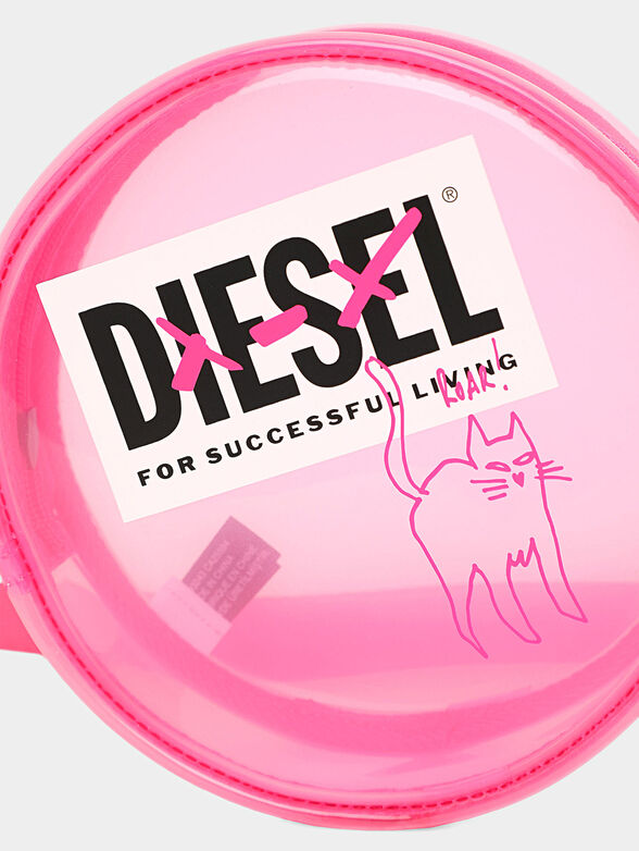 A small round pink bag - 3