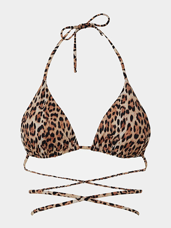 ESSENTIALS bikini bra with triangular cups  - 5