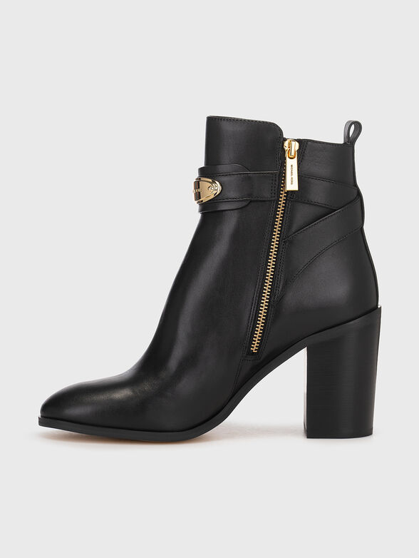 DARCY leather ankle boots - 4