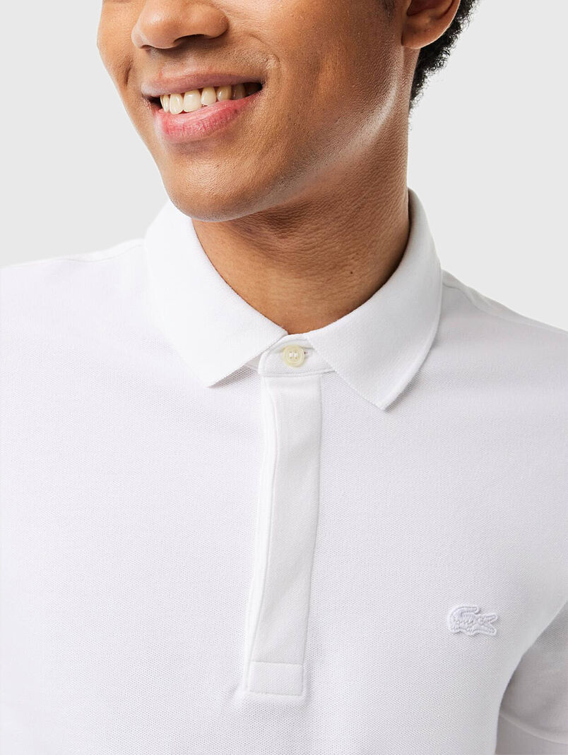 Logo-detail polo shirt  - 3