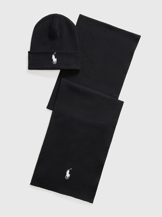 Комплект от шапка и шал - 1