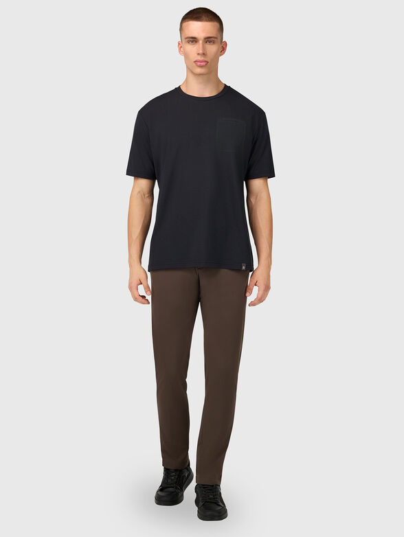 Pique T-Shirt with accent pocket - 2