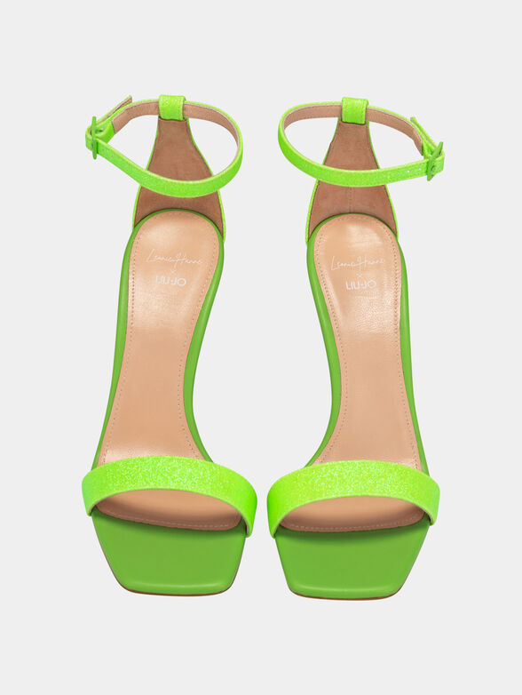 CAMELIA sandals in green color - 6