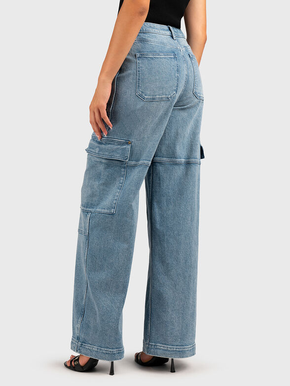 Mid rise cargo jeans - 2