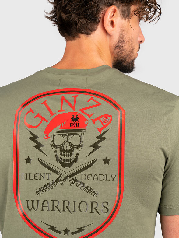 TS058 cotton blend T-Shirt  - 4