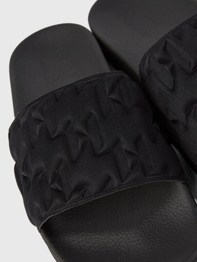 KONDO M'GRAM black slippers - 4