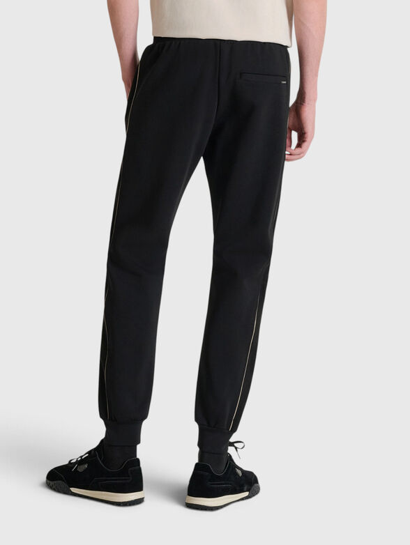 Black regular fit trousers - 2