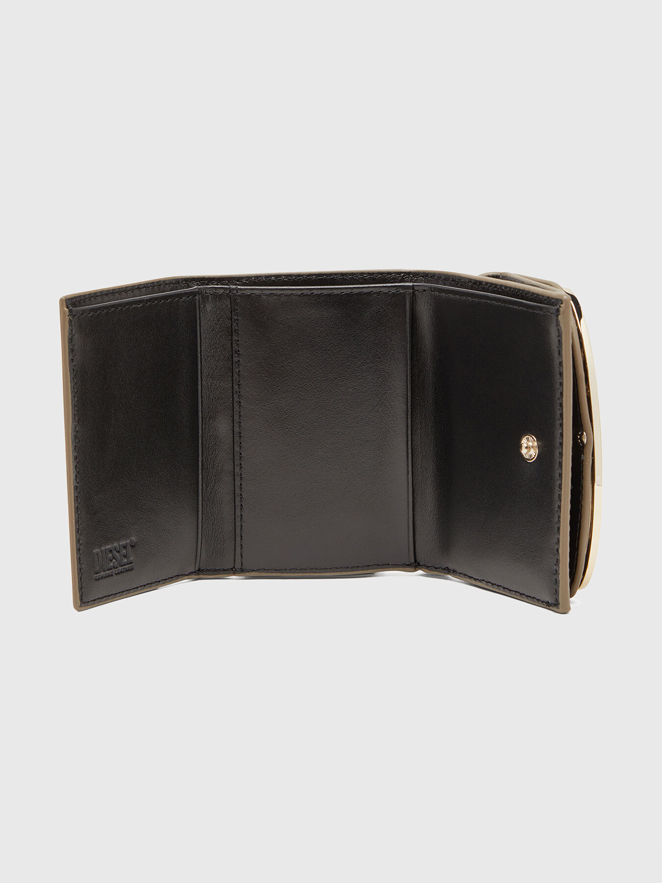 DIESEL 1dr wallet strap Dロゴ ミラーレザー ウォレット 国内発】DIESEL 1Dr Wallet Strap ストラップ ウォレット
