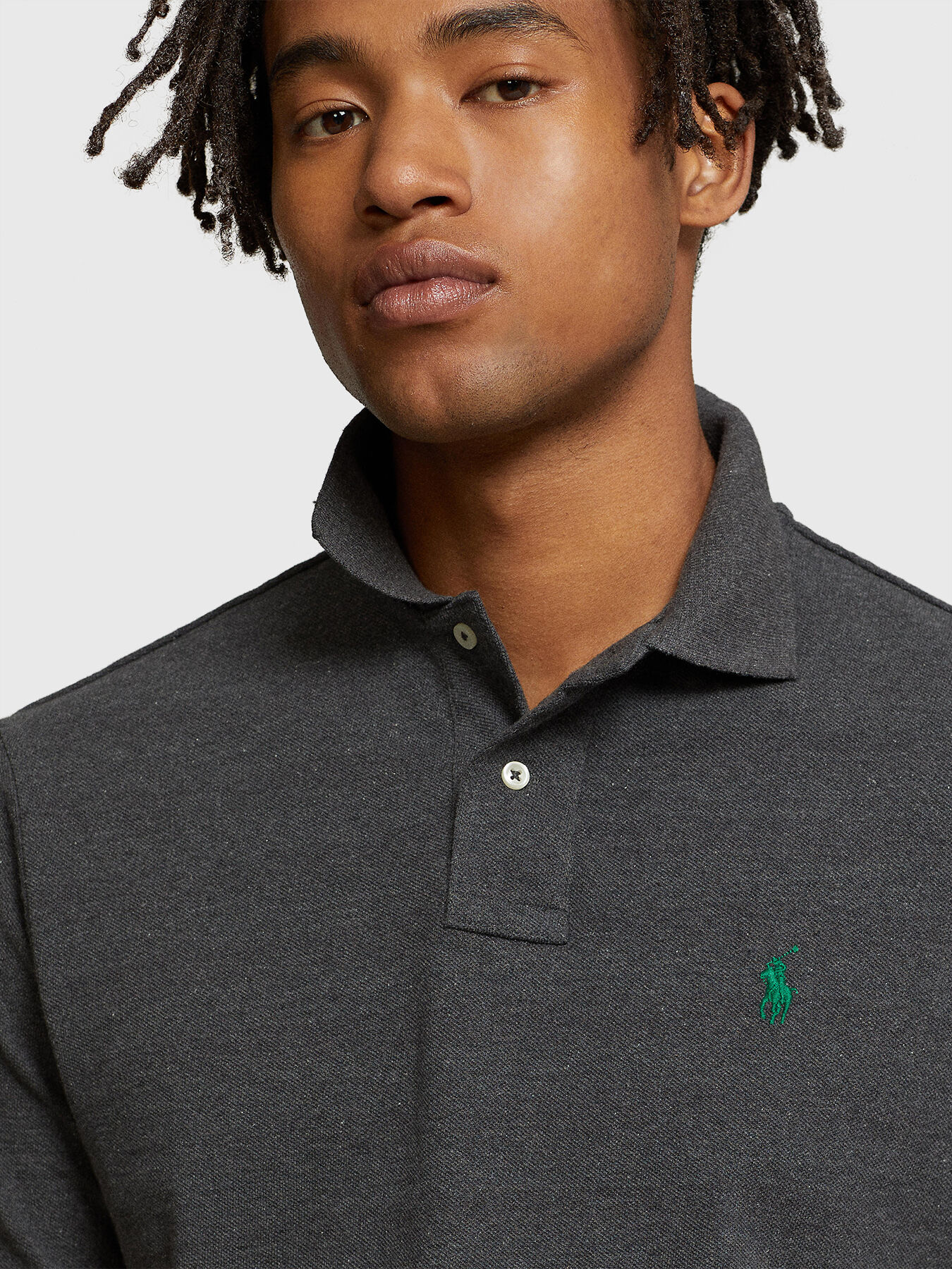 Dark grey Polo-shirt brand POLO RALPH LAUREN — Globalbrandsstore