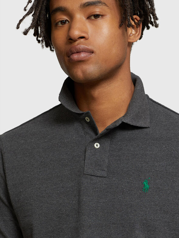 Dark grey Polo-shirt - 4