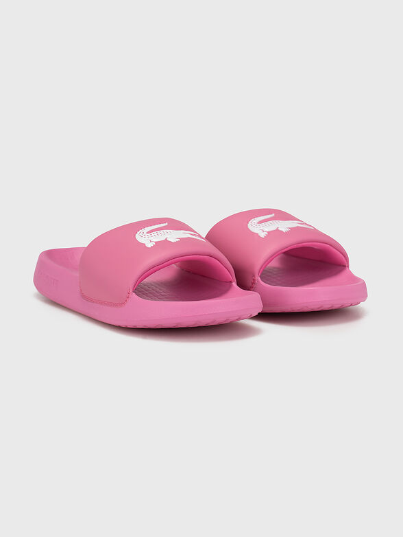 CROCO 1.0 123 slippers with logo accent - 2