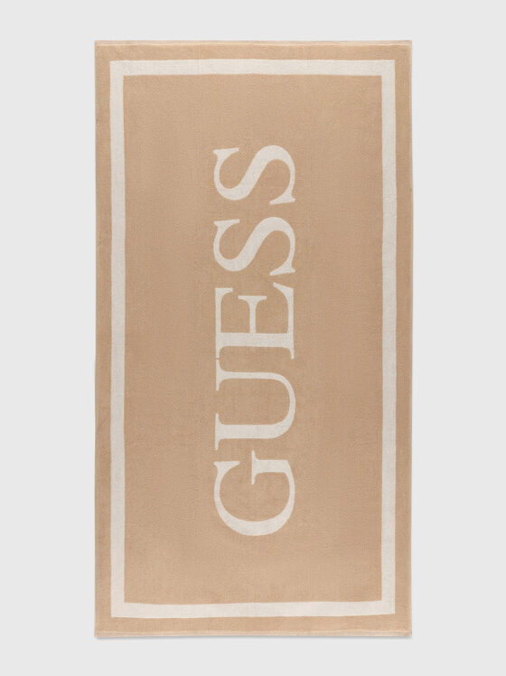 Beige beach towel - 1