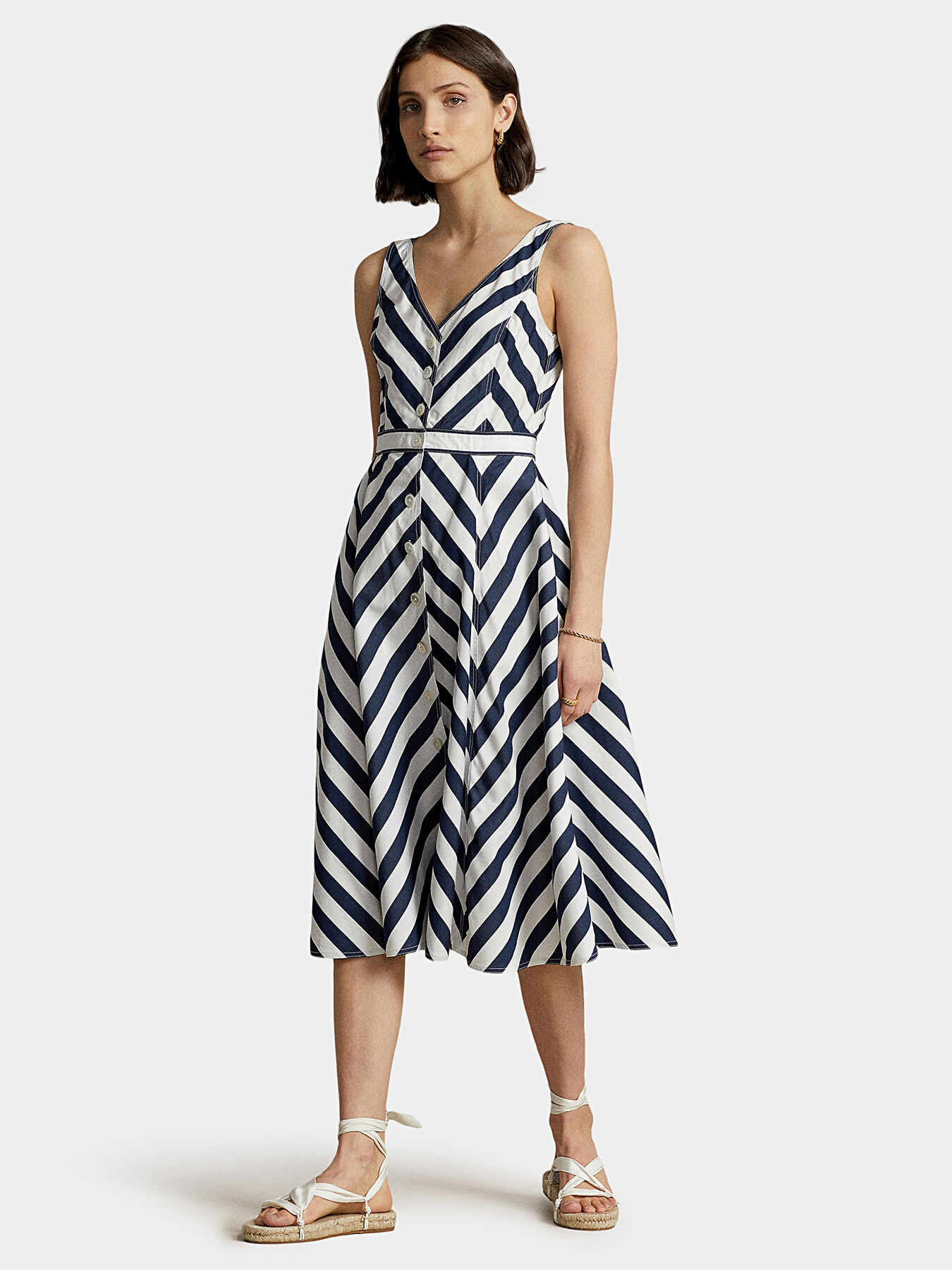 ROMY striped dress brand POLO RALPH LAUREN Globalbrandsstore en